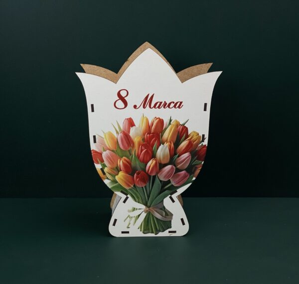 Kieliszek Tulipan 8 Marca