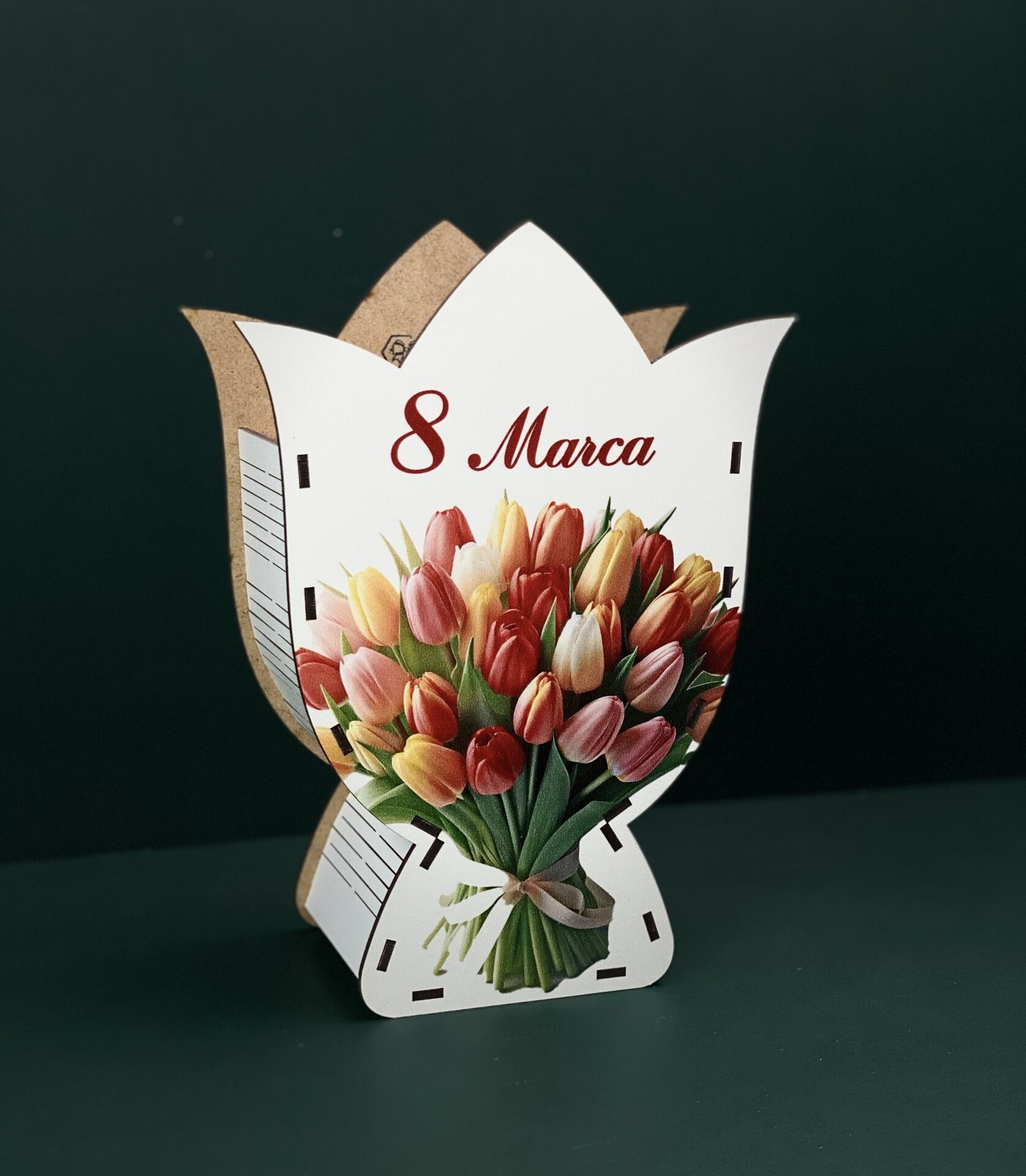 Kieliszek Tulipan 8 Marca - obrazek 2