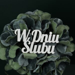 Napis W Dniu Ślubu