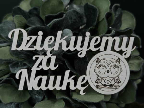 Topper Dziękujemy za naukę