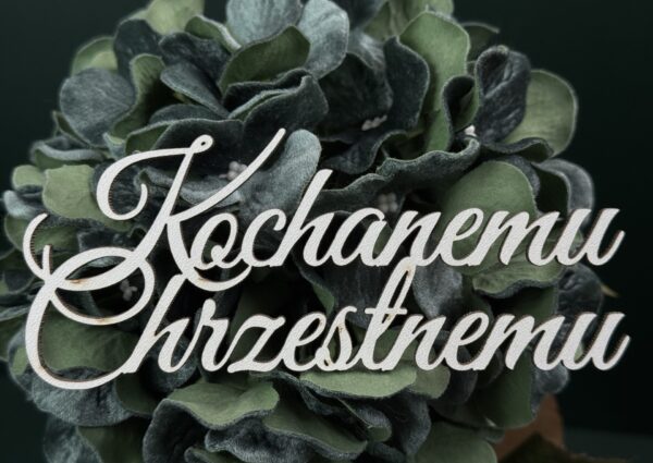 Topper Kochanemy Chrzestnemu