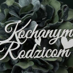 Topper Kochanym Rodzicom