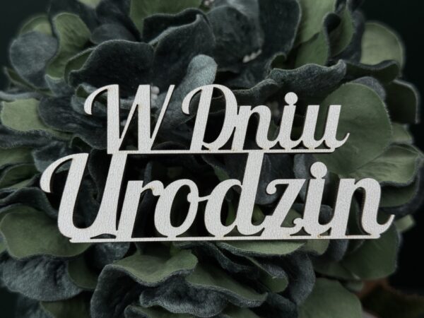 Topper W Dniu Urodzin