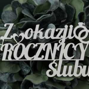 Topper Z Okazji Rocznicy Ślubu