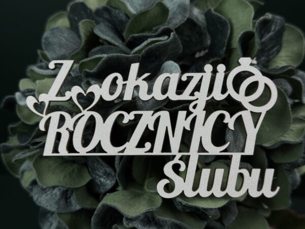 Topper Z Okazji Rocznicy Ślubu