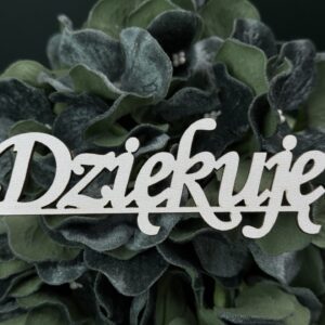Topper Dziękuję