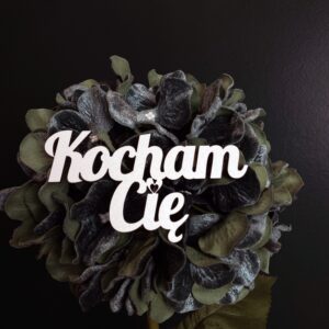 Topper "Kocham Cię"