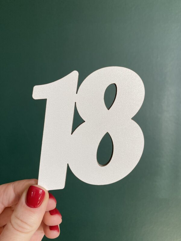 Topper liczba 18