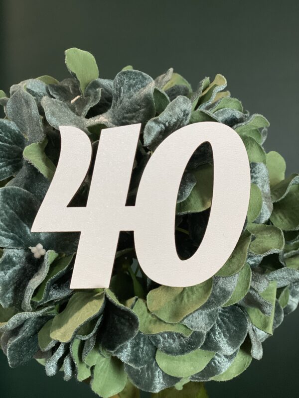 Topper liczba 40